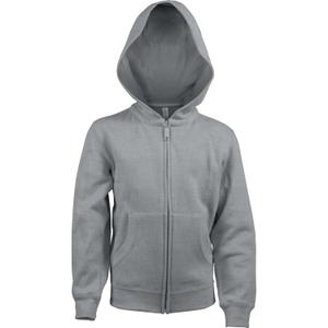 k455-oxfordgrey-sweatshirt-a-capuche-enfant-zippe-kariban-gris-chine