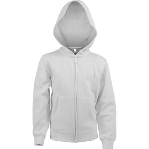 sweatshirt-a-capuche-kariban-blanc-blanc-1