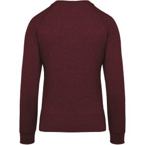 k481-wineheather-sweatshirt-femme-col-rond-bio-kariban-rouge-bordeaux