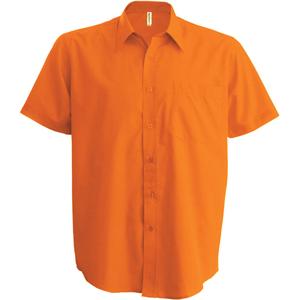 k551-orange-chemise-manches-courtes-kariban-aces-orange