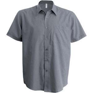 k551-silver-chemise-manches-courtes-kariban-aces-argent