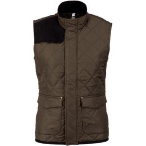k6125-mossygreen-black-doudounes-sans-manches-femme-kariban-matelasse-vert-bouteille-noir