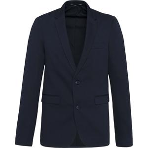 k6132-nightnavyheather-veste-kariban-maille-bleu-nuit