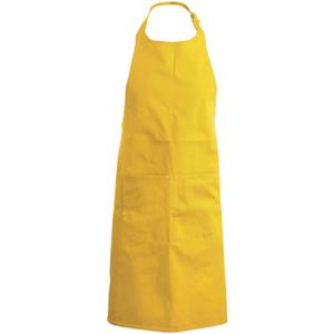 k890-yellow-tablier-kariban-polycoton-avec-poche-jaune-tu