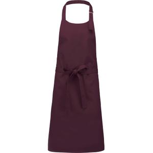 k895-wine-tablier-kariban-coton-sans-poche-rouge-bordeaux-tu