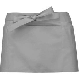 k896-lightgrey-tablier-kariban-polycoton-court-gris-clair-tu