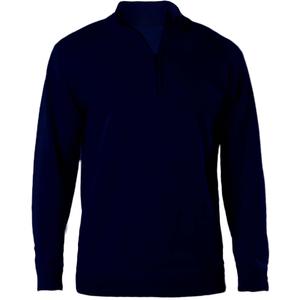 k970-navy-pull-kariban-1-4-zip-bleu-marine