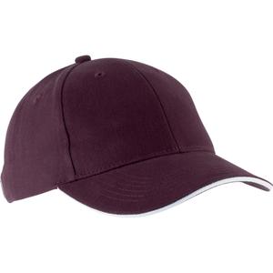 kp011-burgundy-white-casquette-k-up-orlando-6-panneaux-rouge-bordeaux-blanc-tu