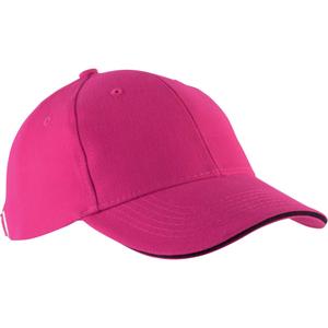 kp011-fuchsia-black-casquette-k-up-orlando-6-panneaux-rose-fuchsia-noir-tu