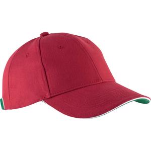 kp011-red-white-green-casquette-k-up-orlando-6-panneaux-rouge-blanc-vert-tu