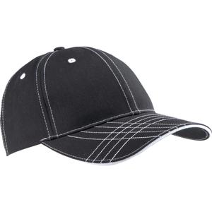 kp109-black-white-casquette-fashion-kup-6-panneaux-noir-blanc-tu