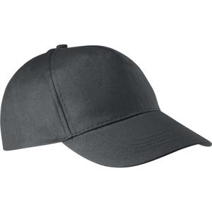 kp116-darkgrey-casquette-coton-k-up-5-panneaux-gris-fonce-tu