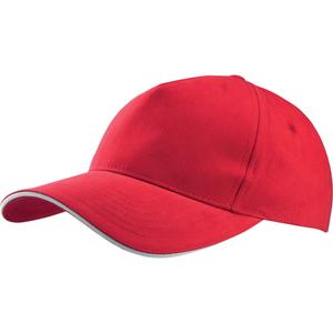 kp124-red-white-casquette-k-up-5-panneaux-rouge-blanc-tu