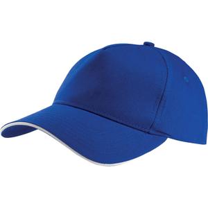 kp124-royalblue-white-casquette-k-up-5-panneaux-bleu-royal-blanc-tu
