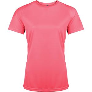 pa439-fluorescentpink-t-shirt-femme-tissu-leger-proact-sport-rose-fluo