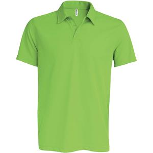 pa482-lime-polo-manches-courtes-proact-sport-vert-fluo