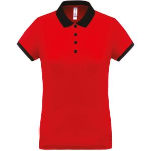 pa490-red-black-polo-pique-femme-proact-performance-rouge-noir