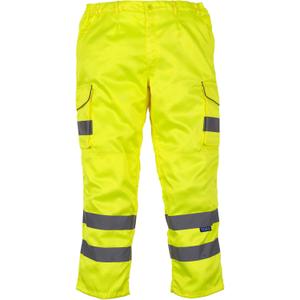 yhv018t-hivisyellow-pantalon-cargo-yoko-haute-visibilite-jaune