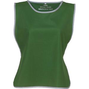 yhvj259-paramedicgreen-chasuble-a-bordure-reflechissante-yoko-vert-olive