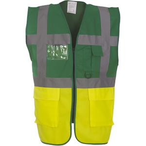 yhvw801-paramedicgreen-hivisyellow-gilet-yoko-multifonction-haute-visibilite-vert-fonce-jaune