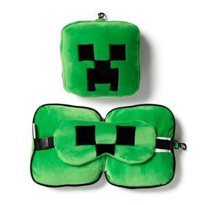 cush306-coussin-de-voyage-creeper-resteazz-peluche-2-en-1-avec-masque-yeux-puckator-vert-15-5x15-5x8-5-cm