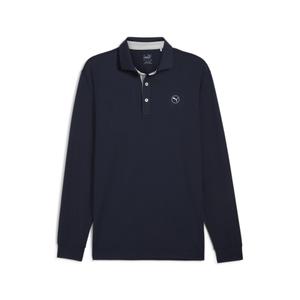 626995-02-polo-manches-longues-puma-cloudspun-bleu