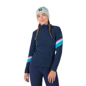 rlnwl05-715-polaire-1-2-zip-femme-rossignol-strawpile-dark-navy