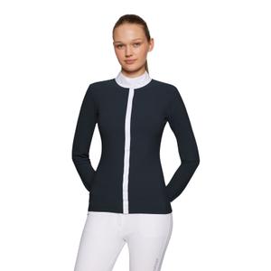 juliane-navy-m-sweatshirt-equitation-a-capuche-femme-samshield-juliane-spring-flower-navy