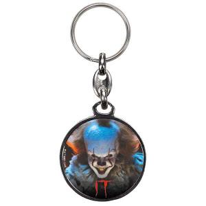 sdtwrn26485-porte-cle-en-metal-sd-toys-il-est-revenu-pennywise-multicolore-tu