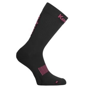 200354113-chaussettes-kempa-logo-classic-noir-rose-fluo
