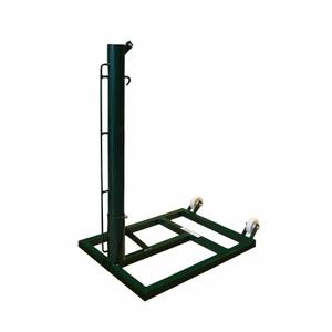 0012312-lot-de-2-poteaux-de-tennis-mobile-metallique-softee-equipment-noir-o80-mm