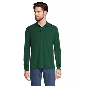 03983-264-polo-manches-longues-sol-s-prime-vert-bouteille