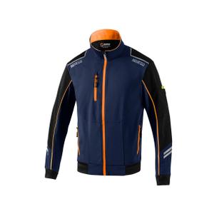 tech-light-shell-02413-bmaf-marine-veste-impermeable-sparco-austin-navy-blue-fluo-orange