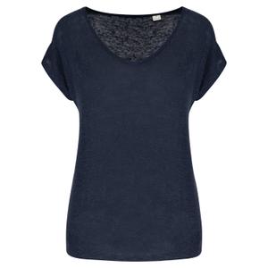 sp321-navyblue-t-shirt-col-v-en-lin-femme-spasso-navy-blue