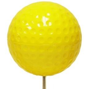 stg05253-boule-de-depart-alveolee-standard-golf-jaune-12-7-cm