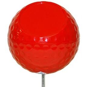 stg05270-boule-de-depart-alveolee-standard-golf-a-perso-rouge-12-7-cm