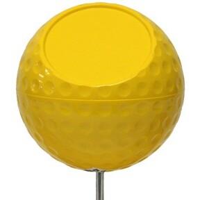 stg05273-boule-de-depart-alveolee-standard-golf-a-perso-jaune-12-7-cm