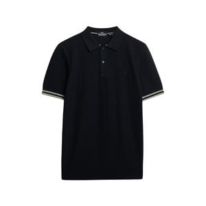 m1110441a-g9w-polo-en-maille-texturee-superdry-losanges-bleu-marine-classiques