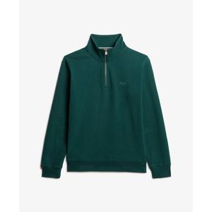 m2013750a-8um-sweatshirt-a-col-zippe-superdry-essential-logo-henley-vert-pinede-fonce