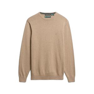 m6110691a-c83-pull-en-coton-superdry-essentials-taupe-chine-bleu-californien