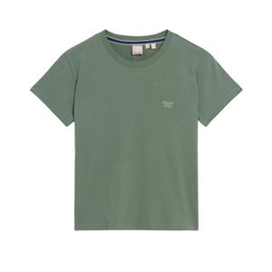 w1011346a-f2l-t-shirt-a-logo-annees-90-femme-superdry-essential-kaki-laurier