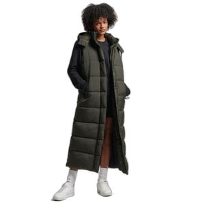 w5011444a-6ds-doudoune-a-capuche-long-sans-manches-femme-superdry-ripstop-kaki-quadrille
