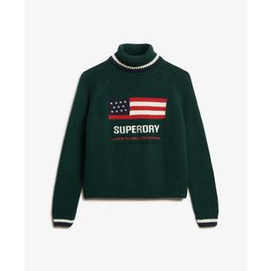 w6110538a-8um-pull-col-roule-maille-femme-superdry-americana-vert-pinede-fonce
