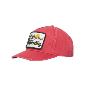 w9010177a-c2g-casquette-trucker-avec-logo-superdry-rouge-a-motif-tu