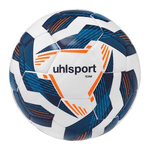 100177501-ballon-uhlsport-team-blanc-bleu-marine-orange-fluo-taille-5