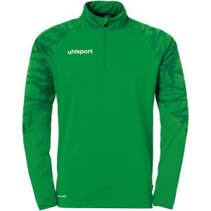 100221806-maillot-manches-longues-a-1-4-zip-uhlsport-goal-25-vert-blanc