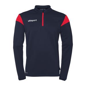 100225842-haut-d-entrainement-1-4-zip-enfant-uhlsport-squad-27-bleu-marine-rouge