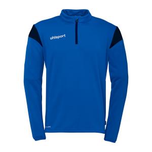 100225843-haut-d-entrainement-1-4-zip-enfant-uhlsport-squad-27-azur-bleu-marine