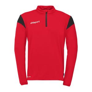 100225862-haut-d-entrainement-1-4-zip-enfant-uhlsport-squad-27-rouge-noir