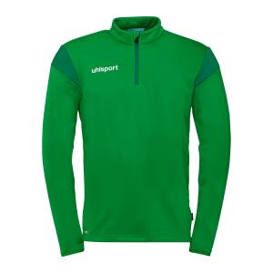 100225890-haut-d-entrainement-1-4-zip-enfant-uhlsport-squad-27-vert-lagon